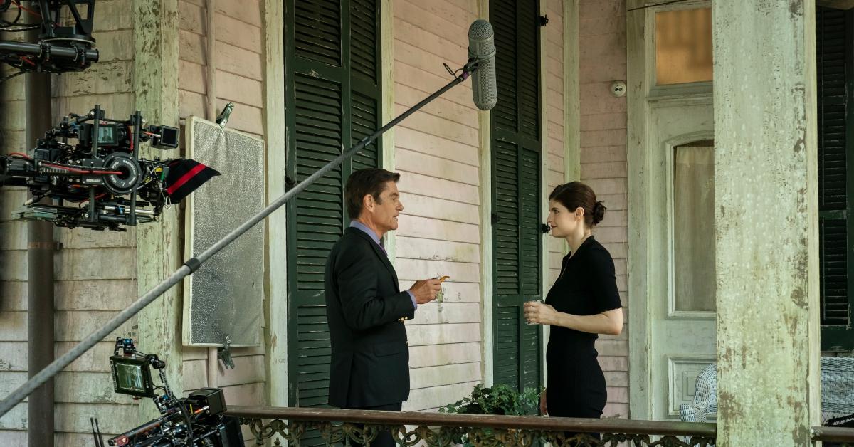 Alexandra Daddario and Harry Hamlin 