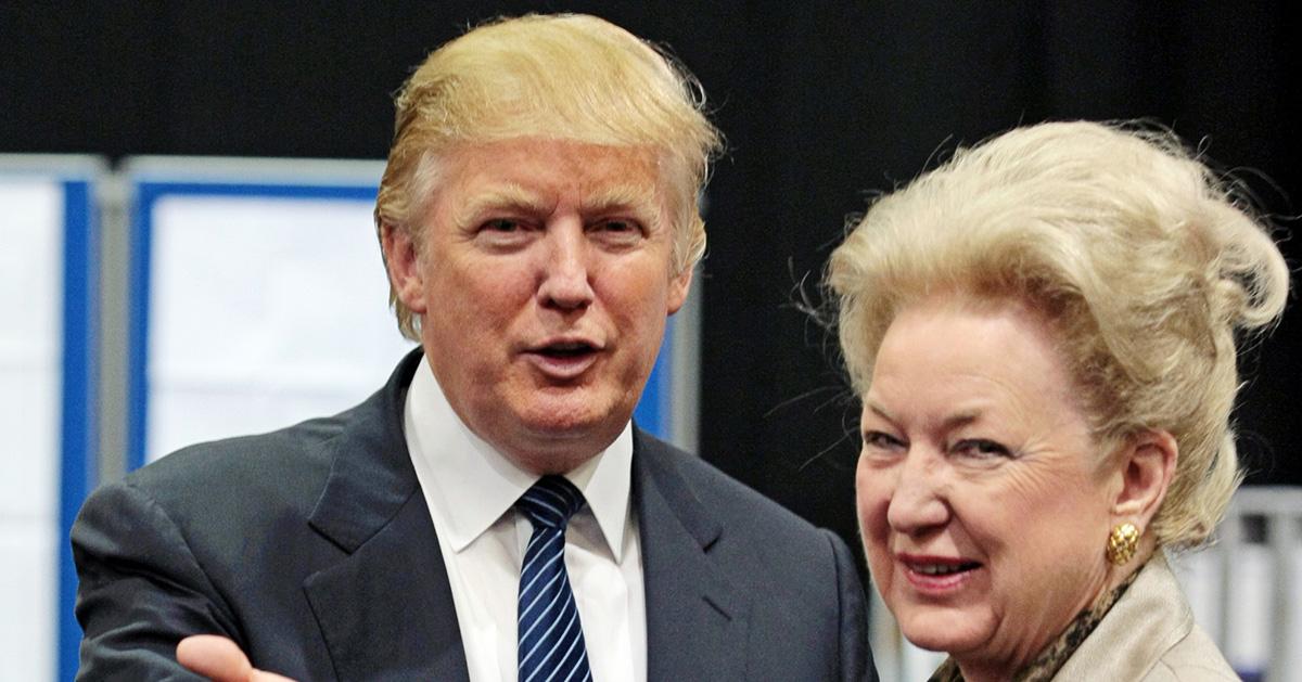 Donald and Maryanne Trump in 2008 in Scotland. 