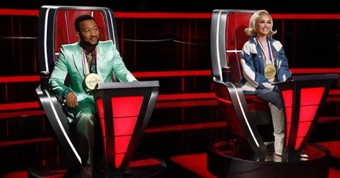 John Legend and Gwen Stefani