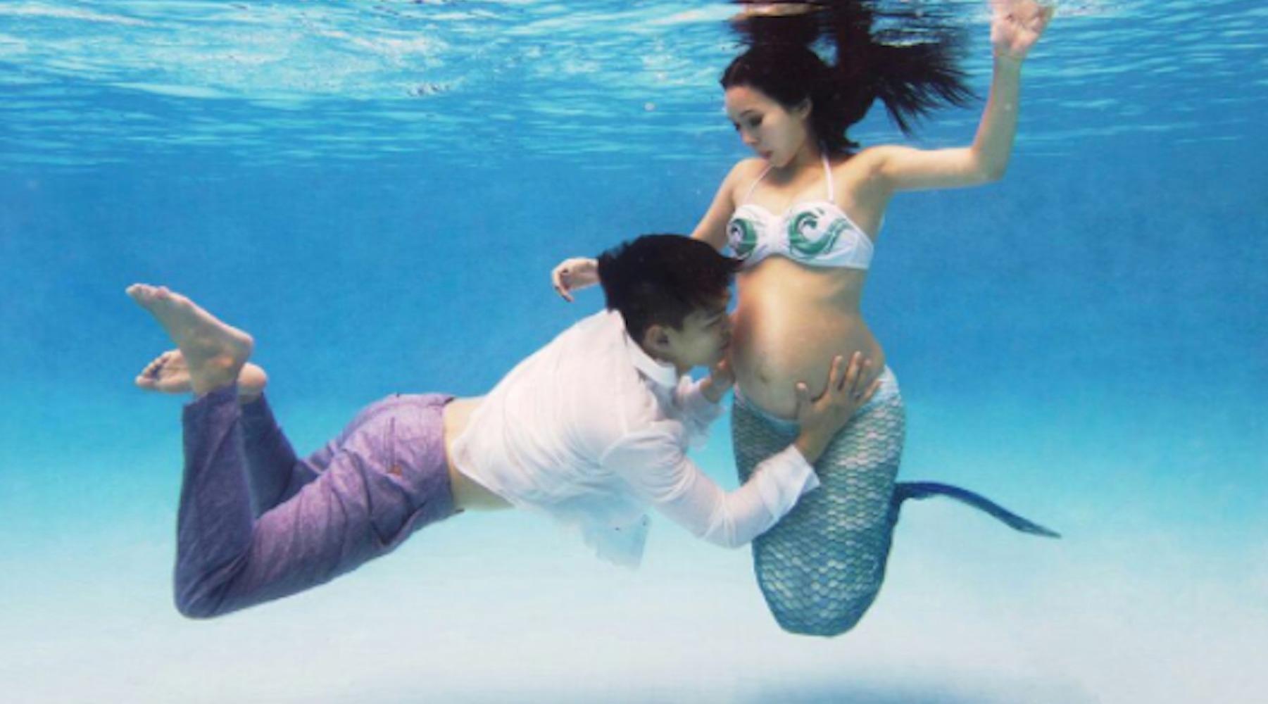 Maternity mermaid clearance