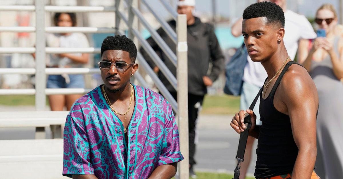 Jordan L. Jones as Jazz, Jabari Banks as Will in 'Bel-Air'