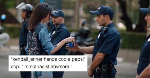 Kendall Jenner Pepsi ad