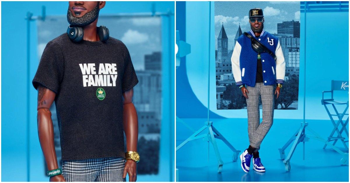 Lebron james barbie ken doll release date price and photos