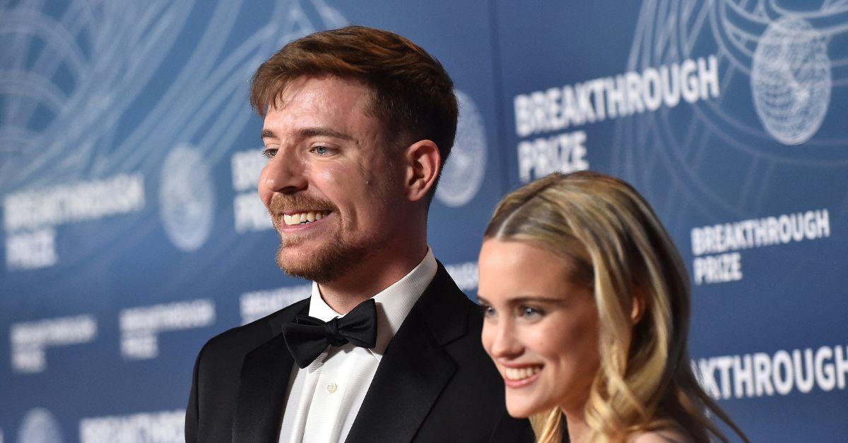 MrBeast and They Booysen at the Breakthrough Prize Ceremony in 2025. 