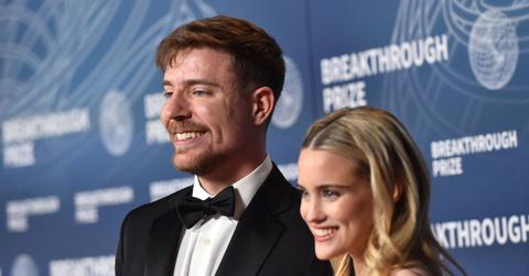MrBeast and They Booysen at the Breakthrough Prize Ceremony in 2025.