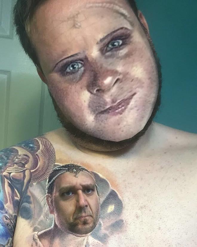 the 3 faces tattooTikTok Search