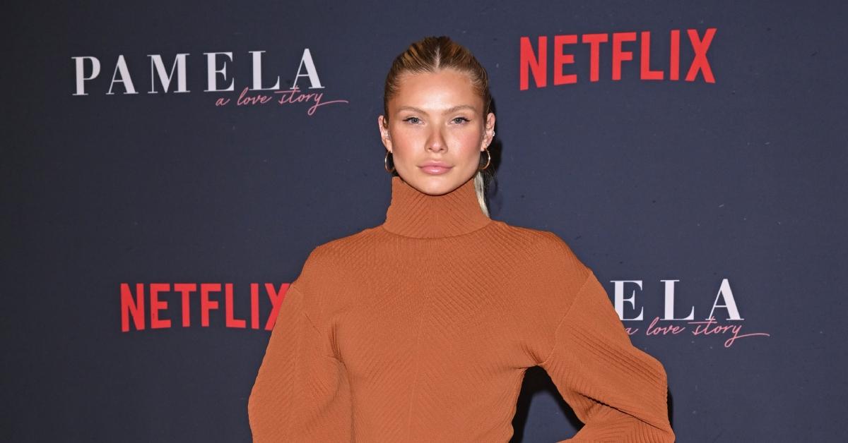 Josie Canseco attends the Premiere of Netflix's "Pamela, a love story" in 2023