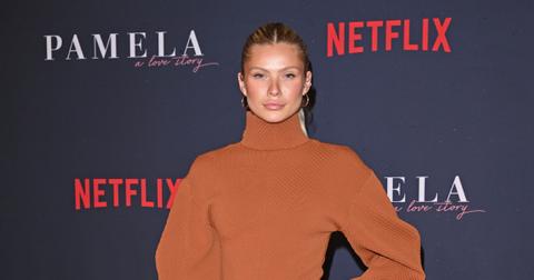 Josie Canseco attends the Premiere of Netflix's "Pamela, a love story" in 2023