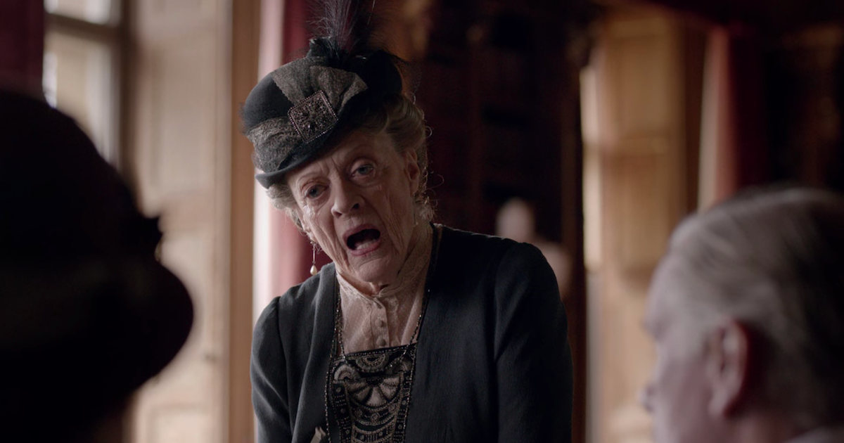 Dame Maggie Smith as Violet Crawley