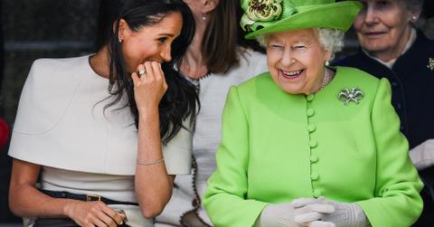 The Duchess Of Sussex Undertakes Her First Official Engagement With Queen Elizabeth II