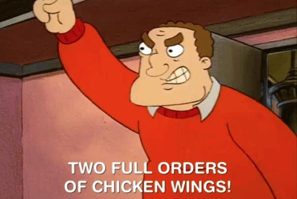 chicken wings hey arnold