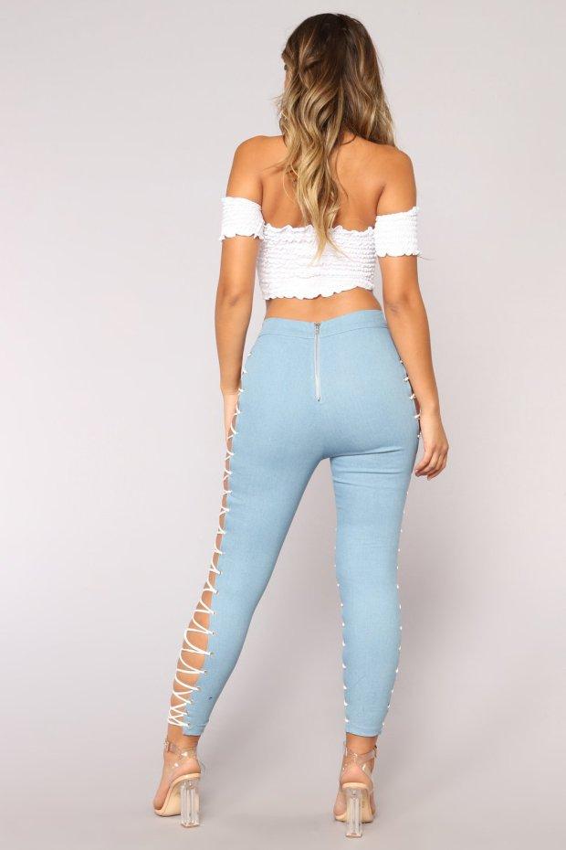 California denim brand selling 'extreme cut out' jeans for $168