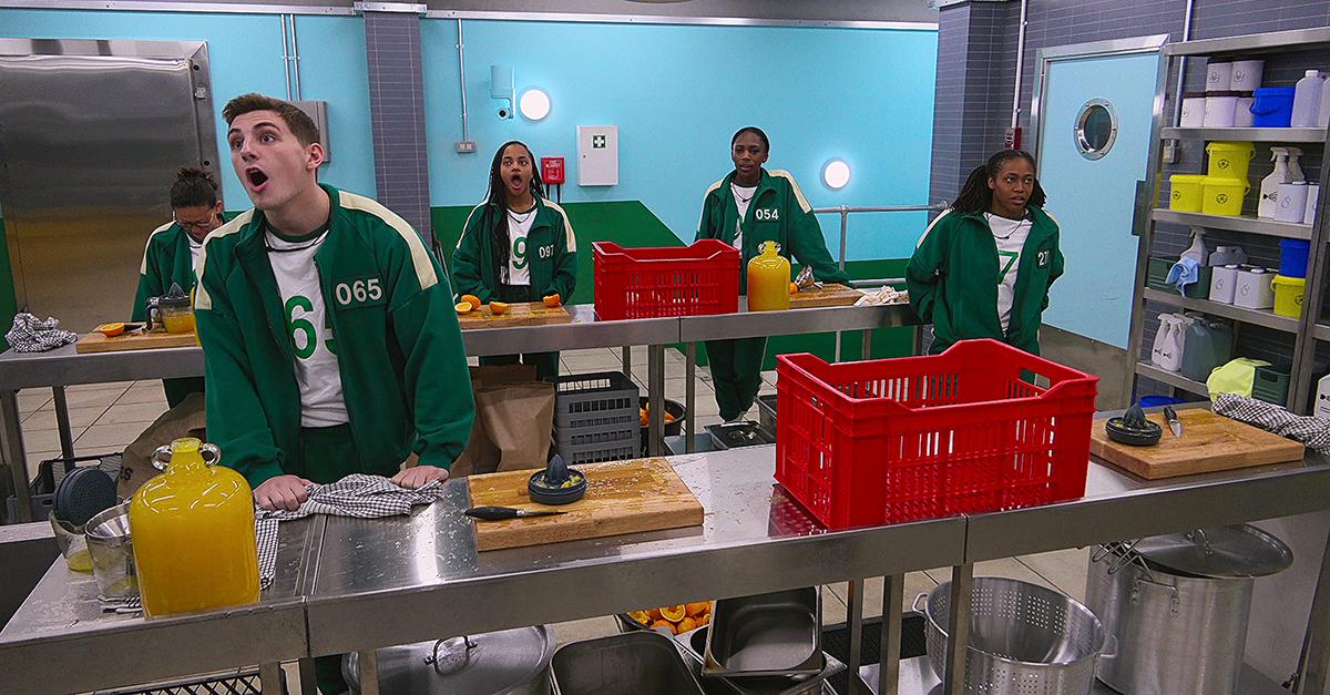 Players in the kitchen