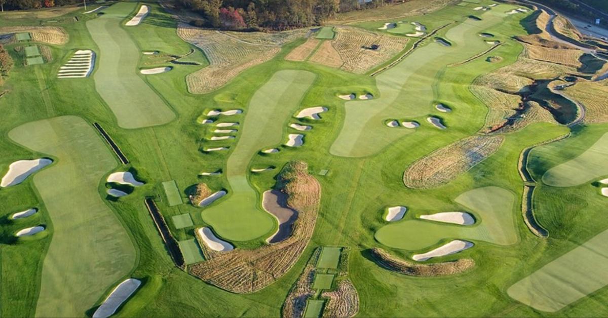 The golf course at the Oakmont Country Club in Oakmont, Pa.