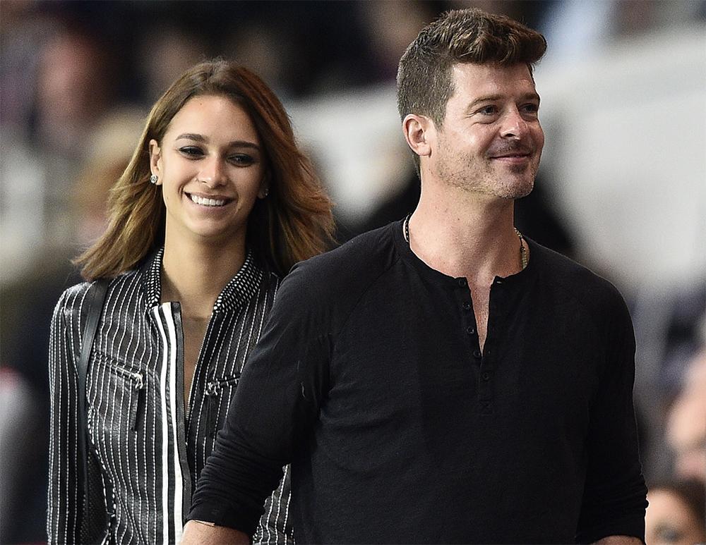 robin thicke girlfriend