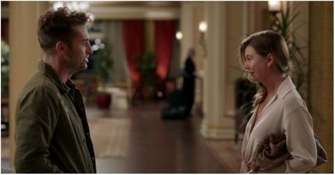 (l-r) Scott Speedman as Nick Marsh and Ellen Pompeo as Meredith Grey