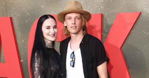 Jamie Campbell Bower and Jess Moloney