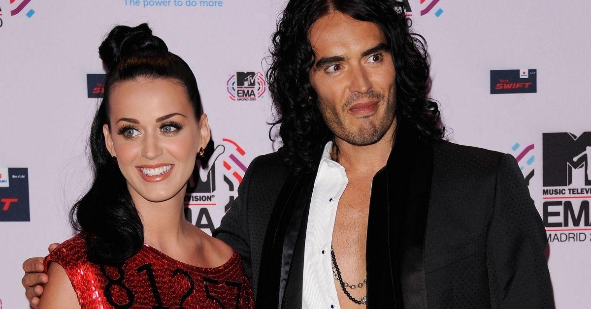 Katy Perry and Russell Brand