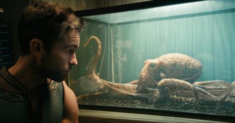 The Deep and Ambrosius in Season 4, Episode 1 of 'The Boys.'