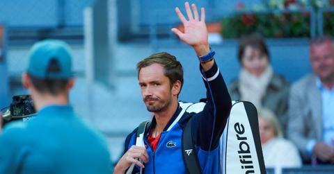 Daniil Medvedev on May 2, 2024