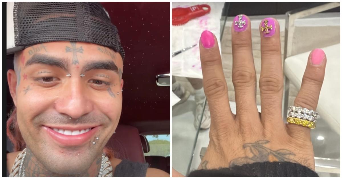 Lil Pump's Instagram Stories in August 2025