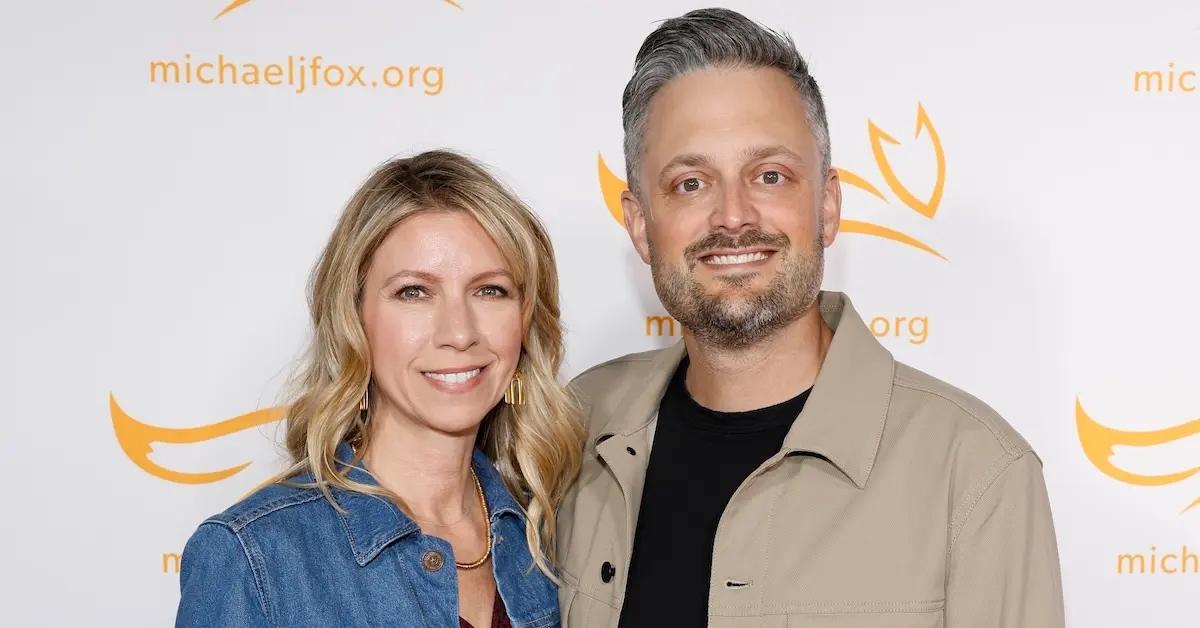 Nate and his wife Laura Bargatze at the Michael J. Fox Foundation - A Country Thing: Happened On The Way To Cure Parkinsons on April 26, 2023.