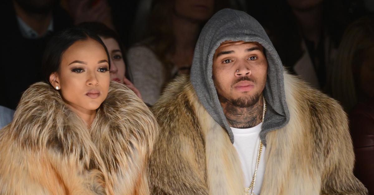 Karrueche Tran and Chris Brown in 2015