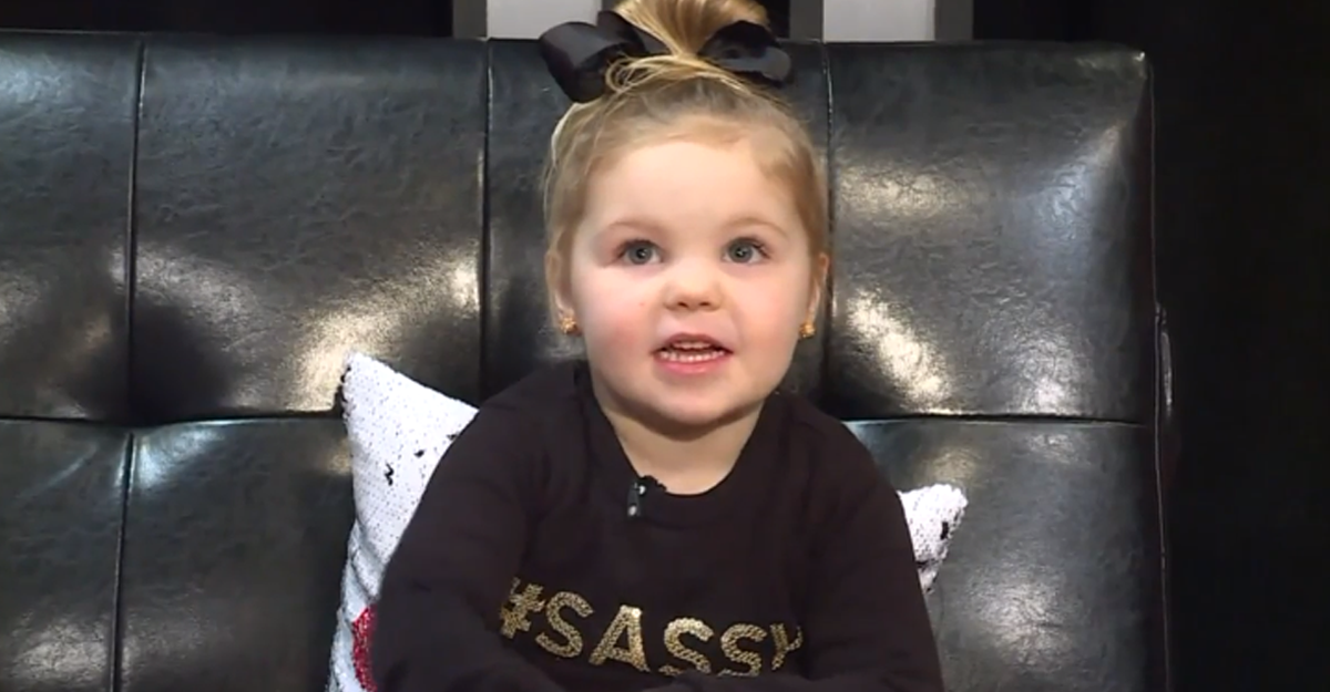 Little Girl Puts Boy In A Headlock For The Cutest Reason