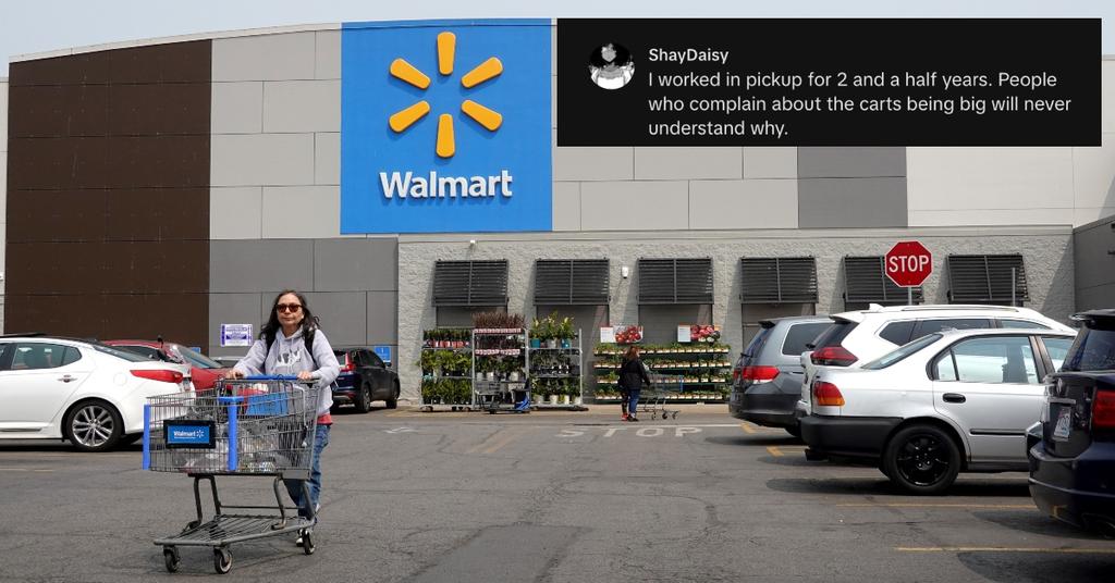 Shopper Frustrated Over Walmart Pickers Blocking Aisle