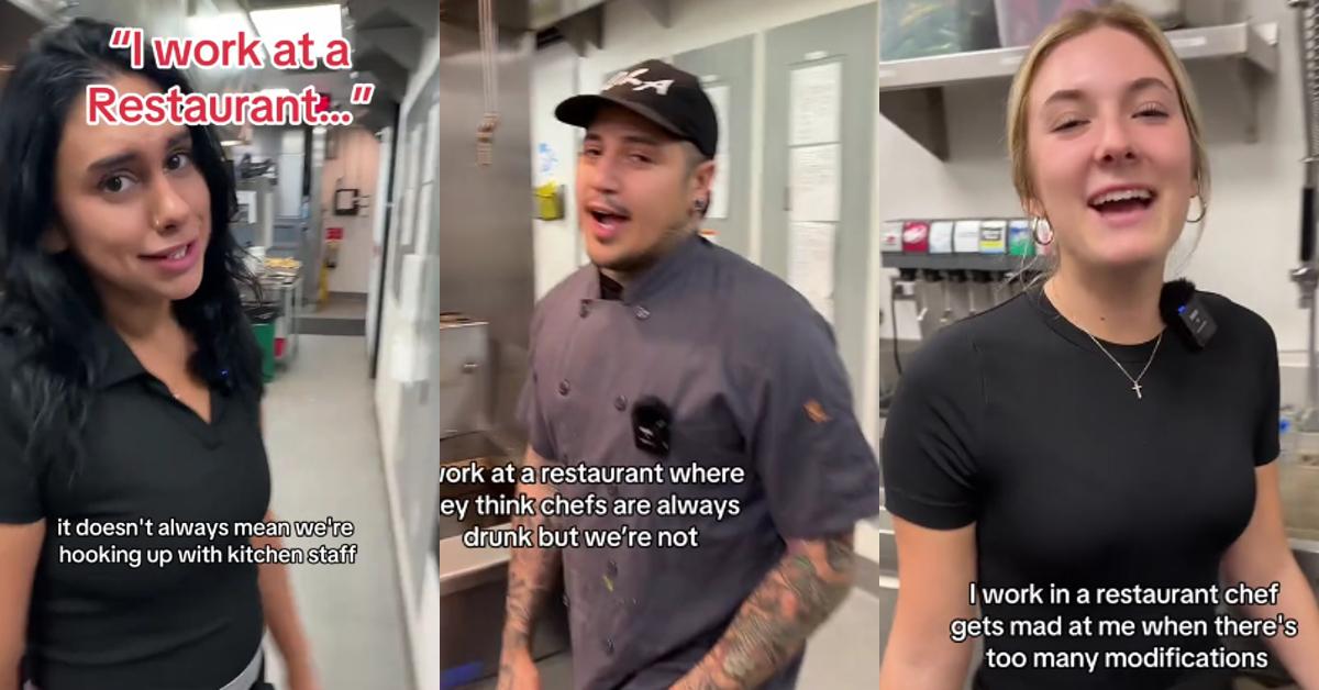Restaurant Workers Lampoon Their Own Stereotypes in Viral Clip