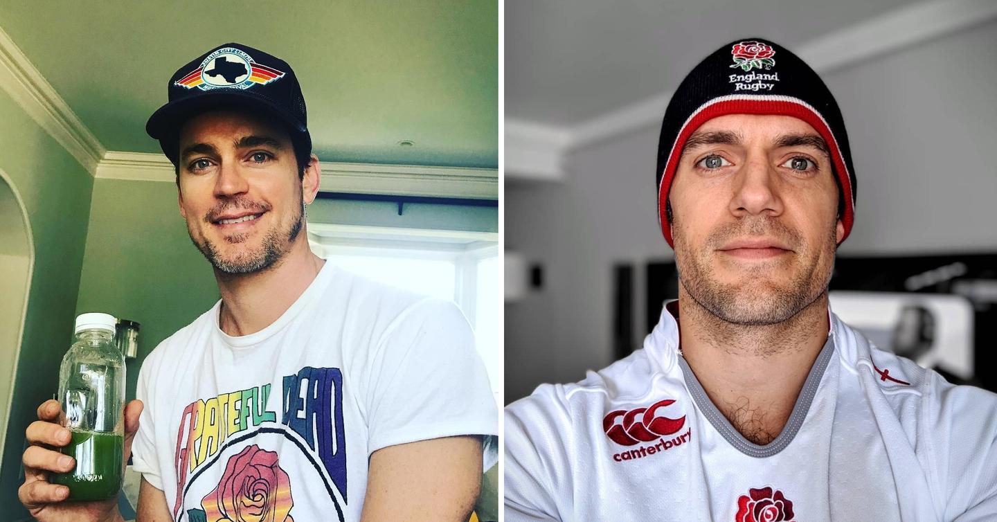 Matt Bomer and Henry Cavill Look Like Long Lost Twins and You Won't Be ...