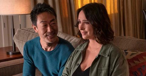 Kenneth Choi and Jennifer Love Hewitt as Maddie and Chimney