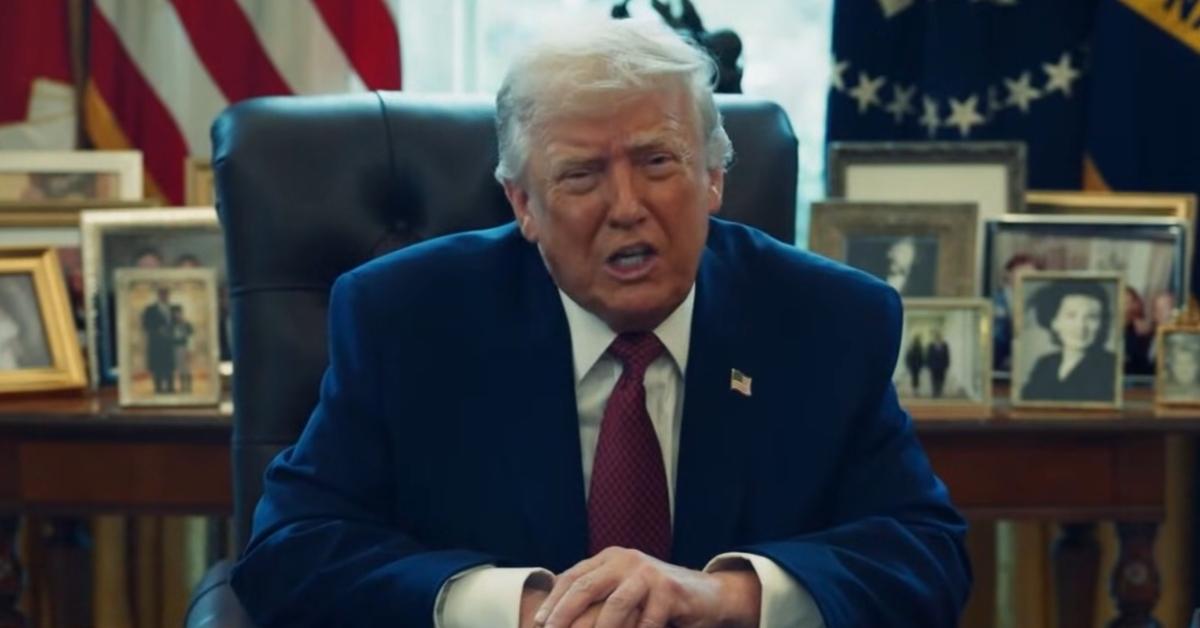 President Donald Trump announces The Patriot Games on Dec. 18, 2025