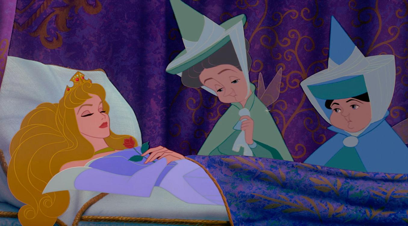 sleeping beauty bed