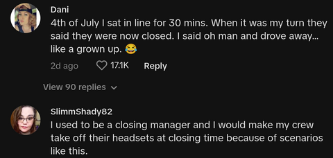 drive thru karen blaring horn