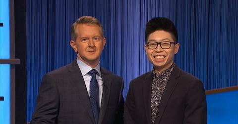 Ken Jennings and Andrew He on 'Jeopardy!'