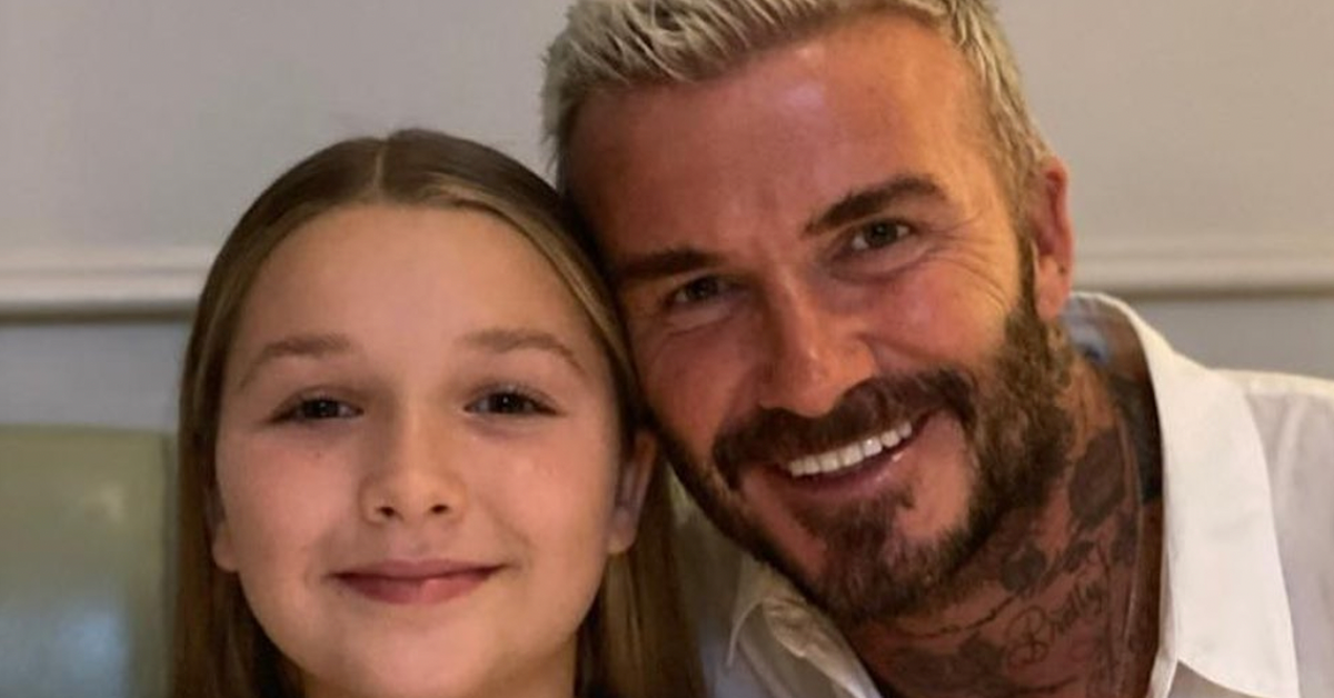 When David Beckham, Victoria Beckham And The Beckham Brood Suited