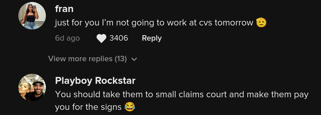 cvs employee fired sharing rewards with customers