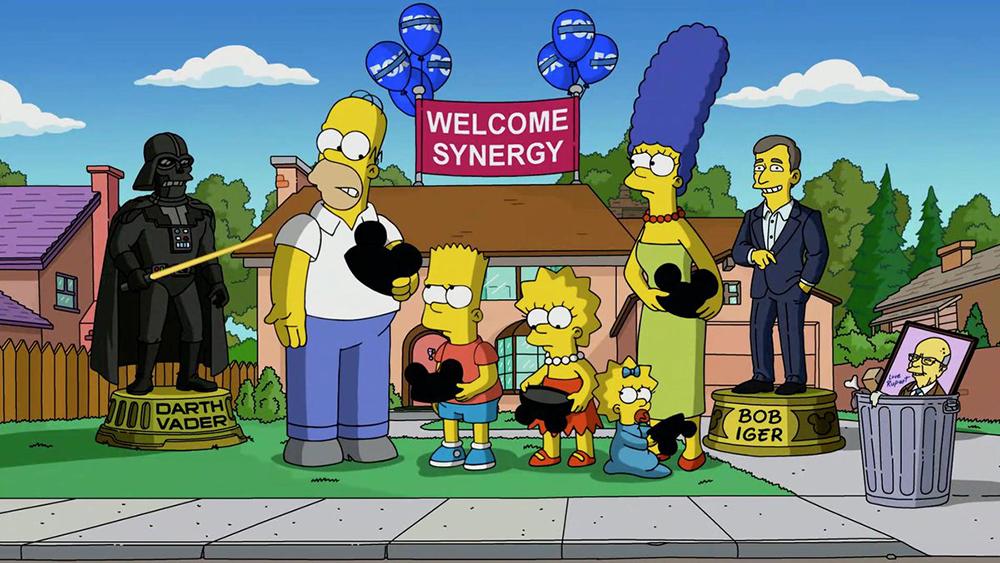 the simpsons disney