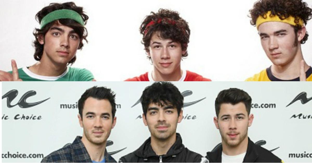 jonas brothers then now