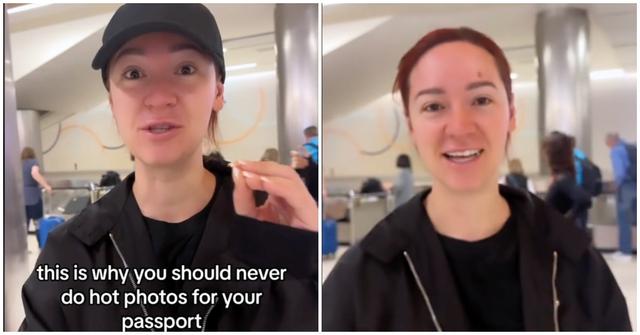 TikTok creator Alisha Marie shares video about her passport photo issue