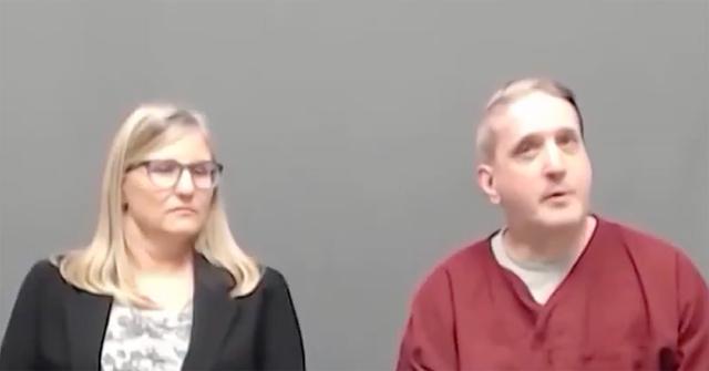 Richard Glossip and his attorney speaking to the press.