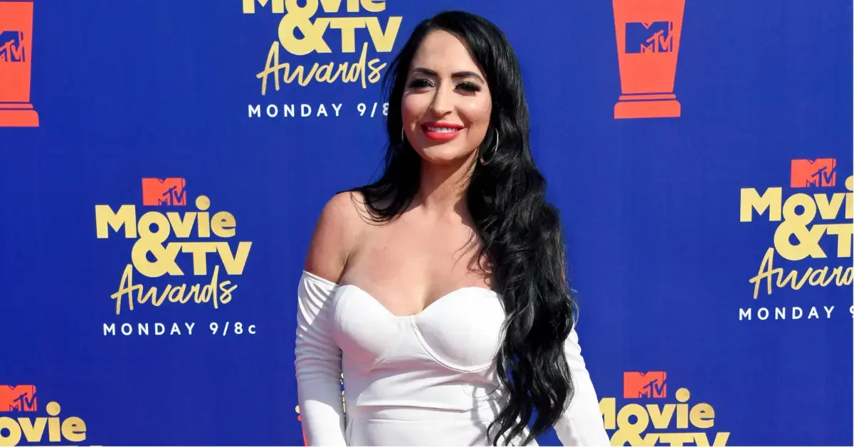 Angelina Pivarnick at the MTV Movie & TV Awards