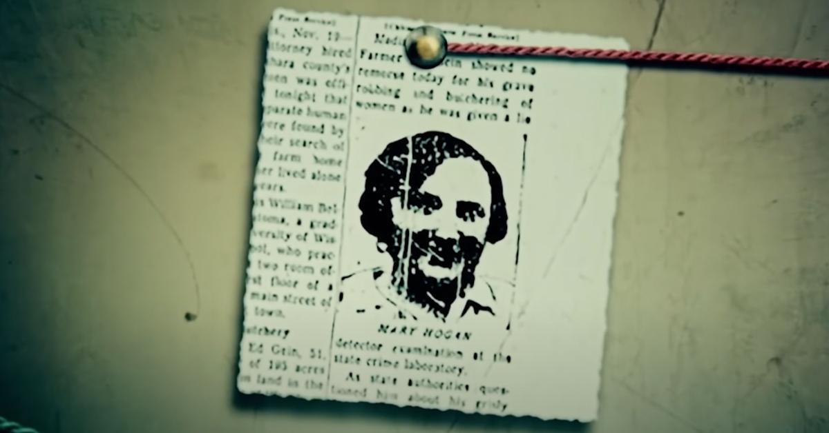 Newspaper clipping about Mary Hogan's disappearance