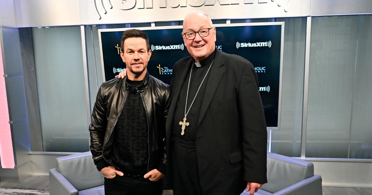 Mark Wahlberg following an interview on The Catholic Channel from Sirius XM. 