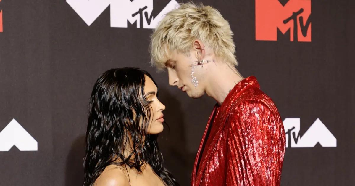 Megan Fox and Machine Gun Kelly attend and MTV event.