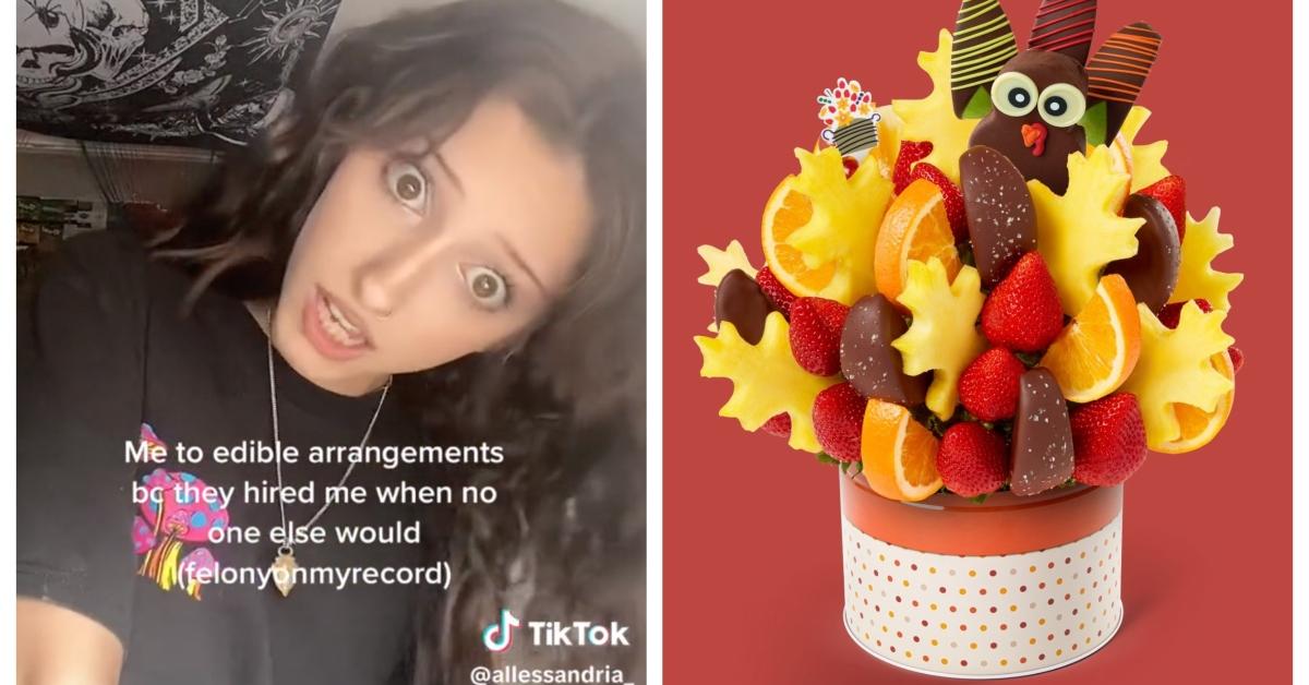 Edible Arrangements hired this TikToker who is a felon.