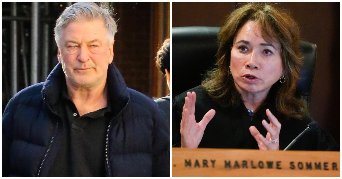 Alec Baldwin and Jugde Mary Sommer