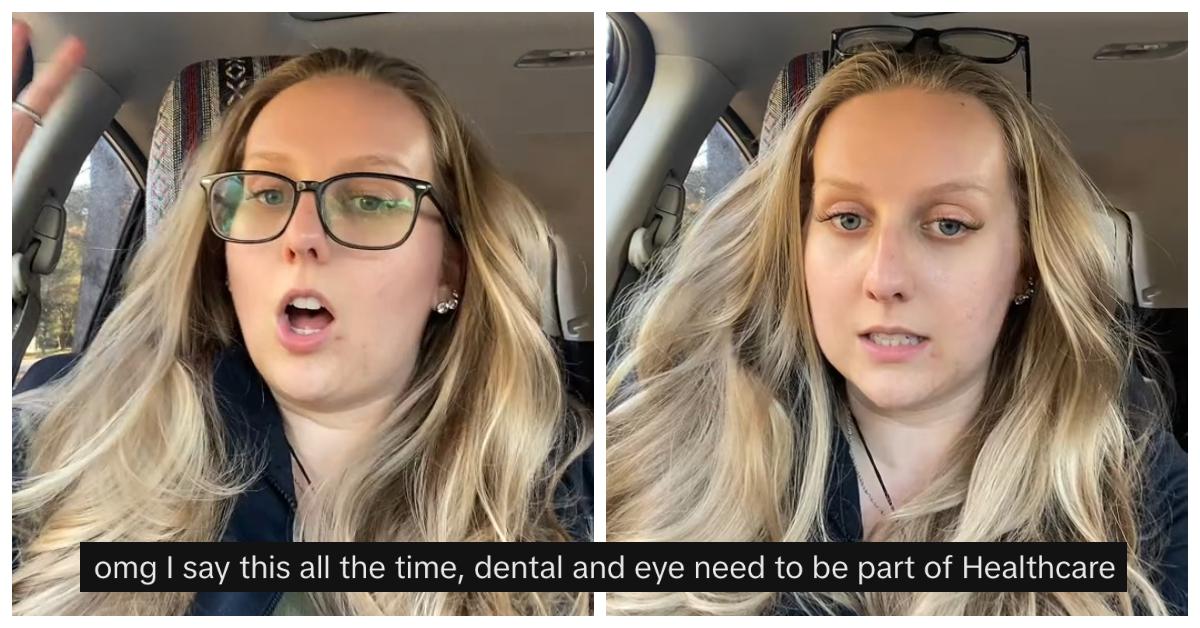 A woman describes her struggle to find an in-network dentist.
