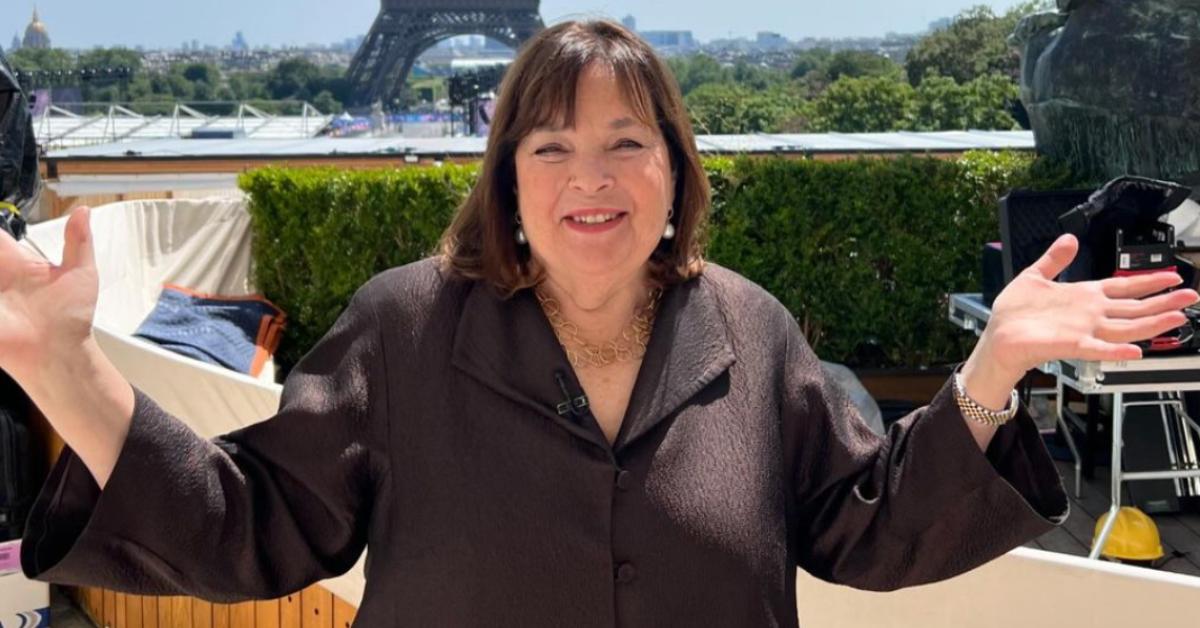 Ina Garten in Paris.